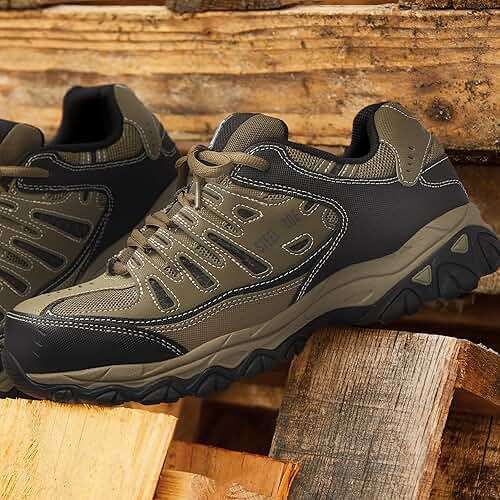 Skechers Men's Cankton Steel Toe Construction Shoe - Electrical Hazard Rated, Memory Foam - Image 6
