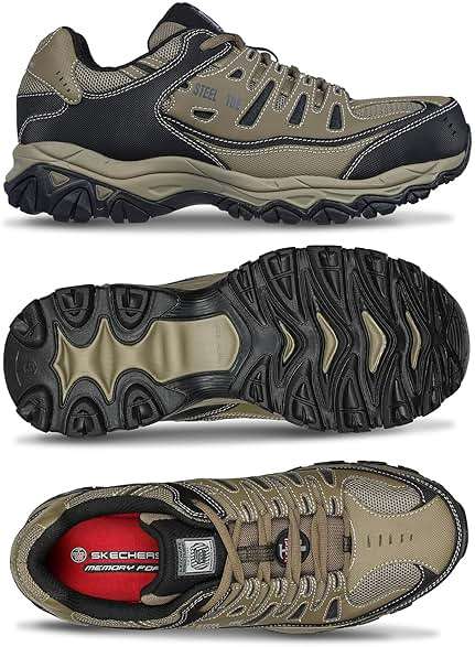 Skechers Men's Cankton Steel Toe Construction Shoe - Electrical Hazard Rated, Memory Foam - Image 7