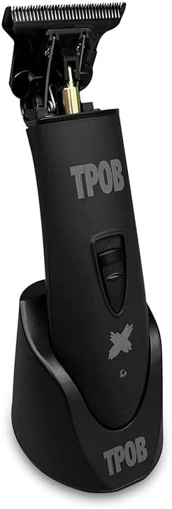 TPOB Ghost X Beard Trimmer Hair Clippers for Men, Professional Hair T-Blade Trimmer Cordless Rechargeable Edgers Clippers Electric Beard Shaver (Ghost X Blackout) - Image 2