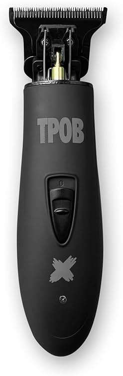 TPOB Ghost X Beard Trimmer Hair Clippers for Men, Professional Hair T-Blade Trimmer Cordless Rechargeable Edgers Clippers Electric Beard Shaver (Ghost X Blackout) - Image 4