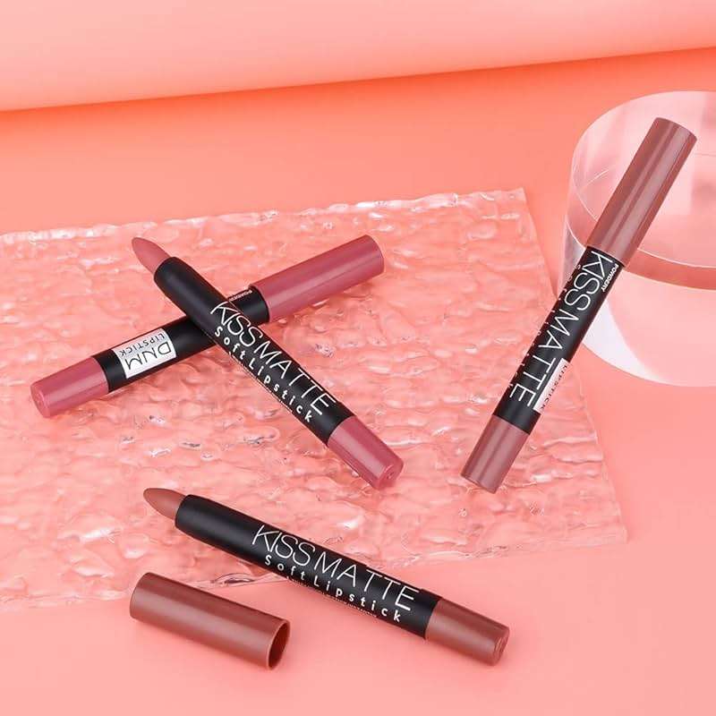 evpct 3Pcs Brown Lip Liner Crayon Pencils Set for Women, Neutral Matte Lipstick Lip Stick Crayon Long Lasting, Lips Pencil Liner and Lipstick set, Lipliner Pencil 24 Hours Long Wearing Lipstick labial - Image 8