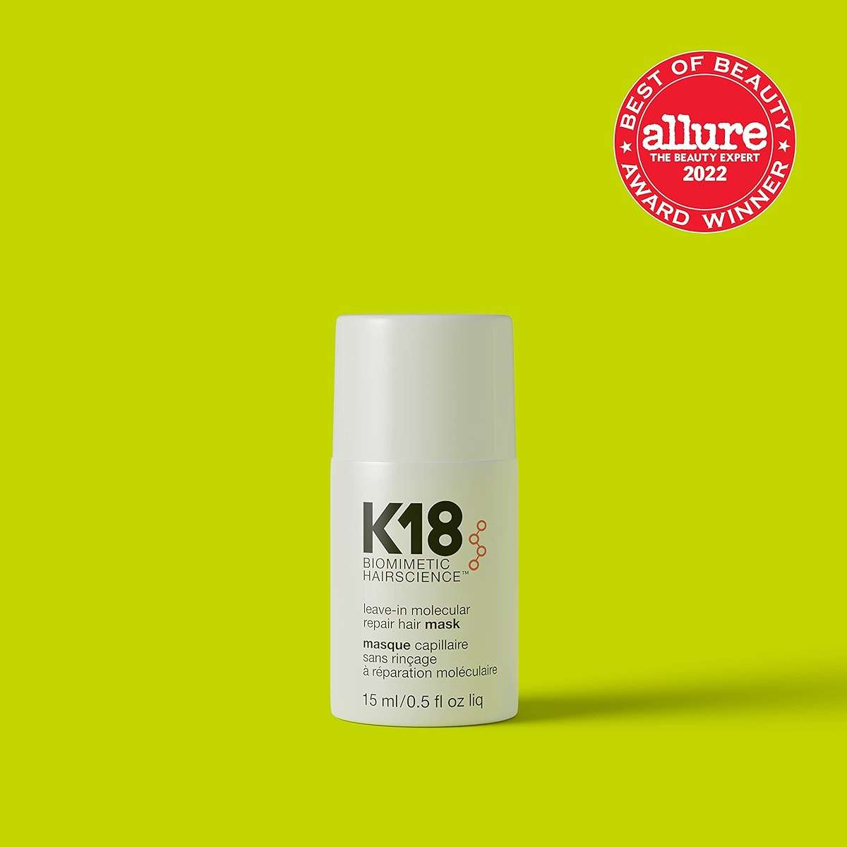K18 Hair Repair Kit - Hair Mask (15ml) and Detox Shampoo (8.5 oz) - Image 8