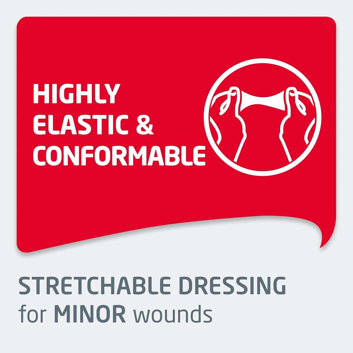 Leukoplast Elastic - Non-Sterile Wound Dressing Strips - Stretchable and Skin-Friendly, First-aid Plasters - Ideal for Fingers, Elbows, Knees and Wrists - Oval Spot, 1.25 in., Box of 100 - Image 2