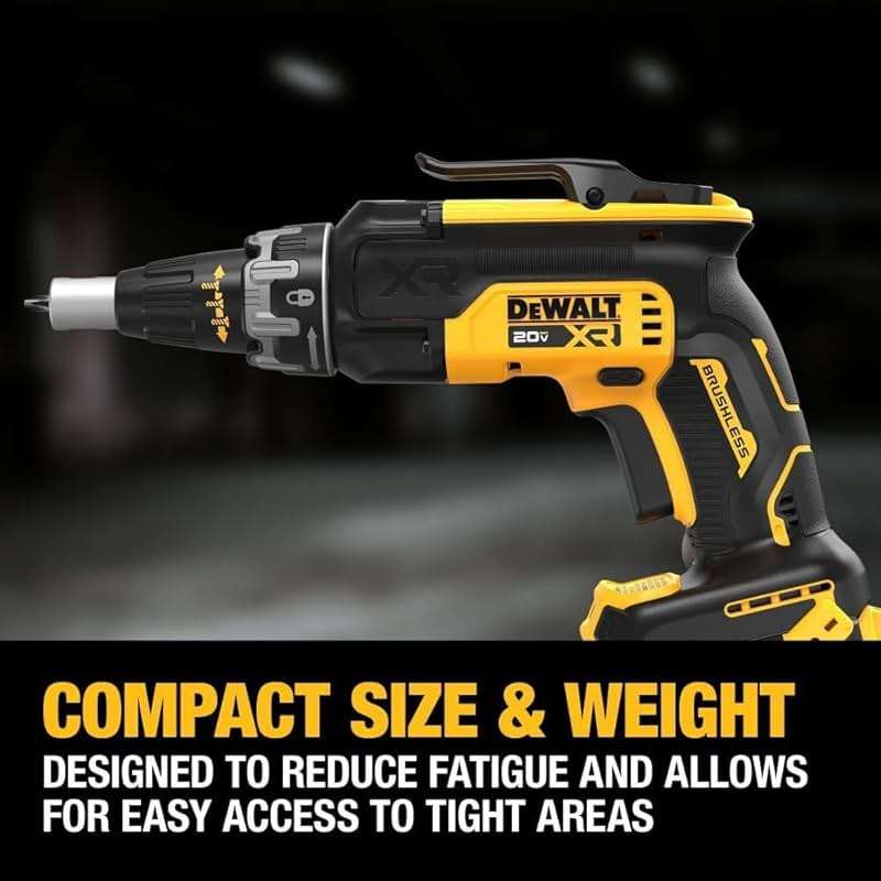 DEWALT 20V Max Drywall Screwgun, Tool Only (DCF630B) - Image 4