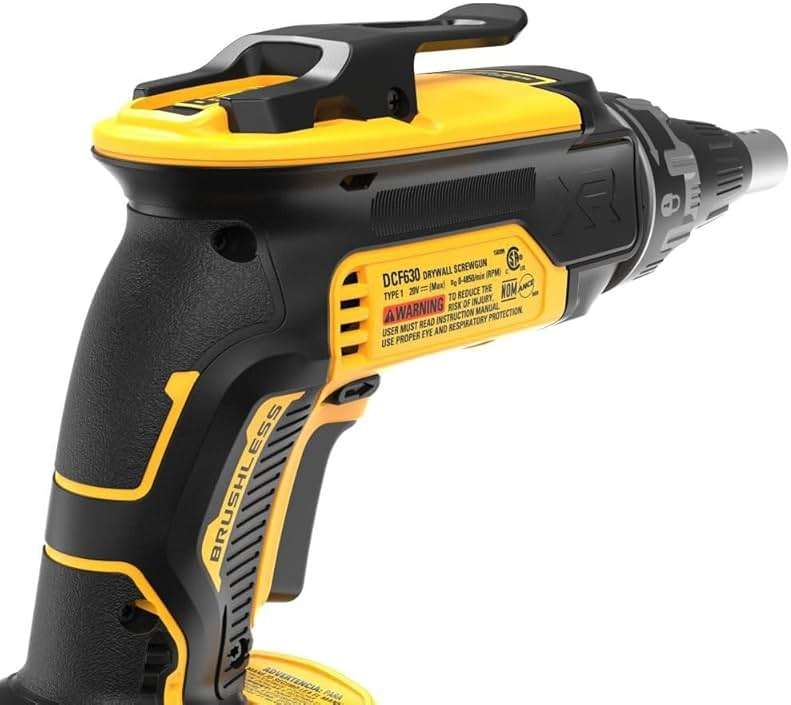 DEWALT 20V Max Drywall Screwgun, Tool Only (DCF630B) - Image 9