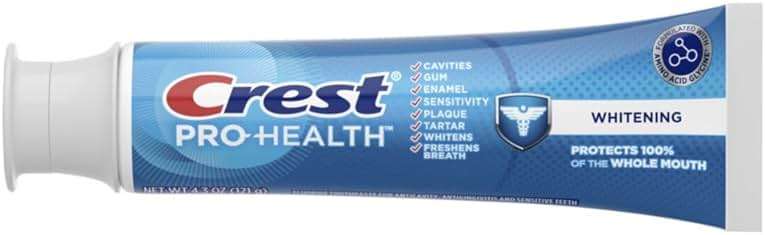 Crest Base Pro-Health Whitening Toothpaste (4.3oz) Triple Pack, Teeth Whitening - Image 8