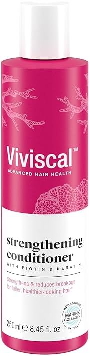 Viviscal Hair Strengthening Conditioner – Strengthens and Reduces Breakage for Fuller, Healthier Hair – With Biotin, Keratin and Marine Extracts – 8.45 Fl Oz - Product Image