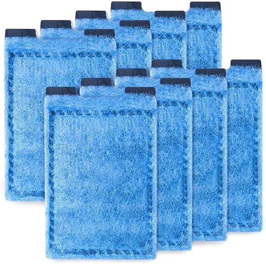 Umlecoa 8/16/32 Pack Rite-Size Z Filter Cartridges Compatible with MarineLand Eclipse Filtration Systems & Marineland Hidden Filtration System - Rite-Size Z Replacement Filter Cartridges - Product Image