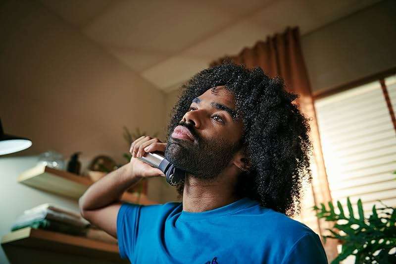 Norelco Philips Multigroom 7000 Series, All-in-One Trimmer, Beard Trimmer and Hair Clipper, 19-Piece Men's Grooming Kit for Beard, Head, Hair, Body, and Face, Soft Pouch, MG7910/49 - Image 14