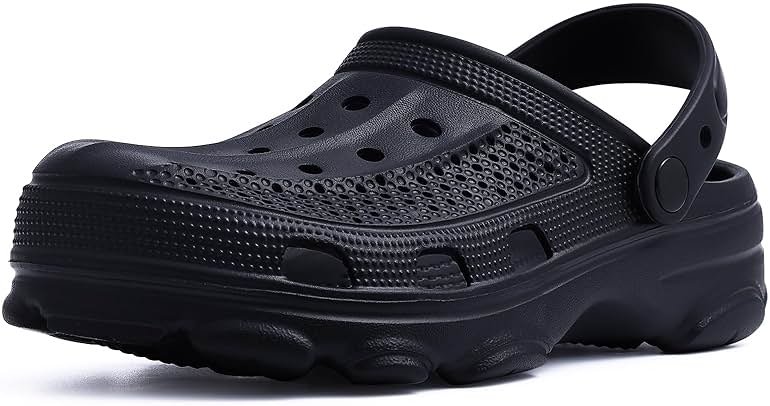 Beslip Garden Clogs for Women and Men, Lightweight EVA Waterproof Slip-Resistant Sandals with Medium Arch Support, Comfortable Slip-On Shoes for Indoor Outdoor - Product Image