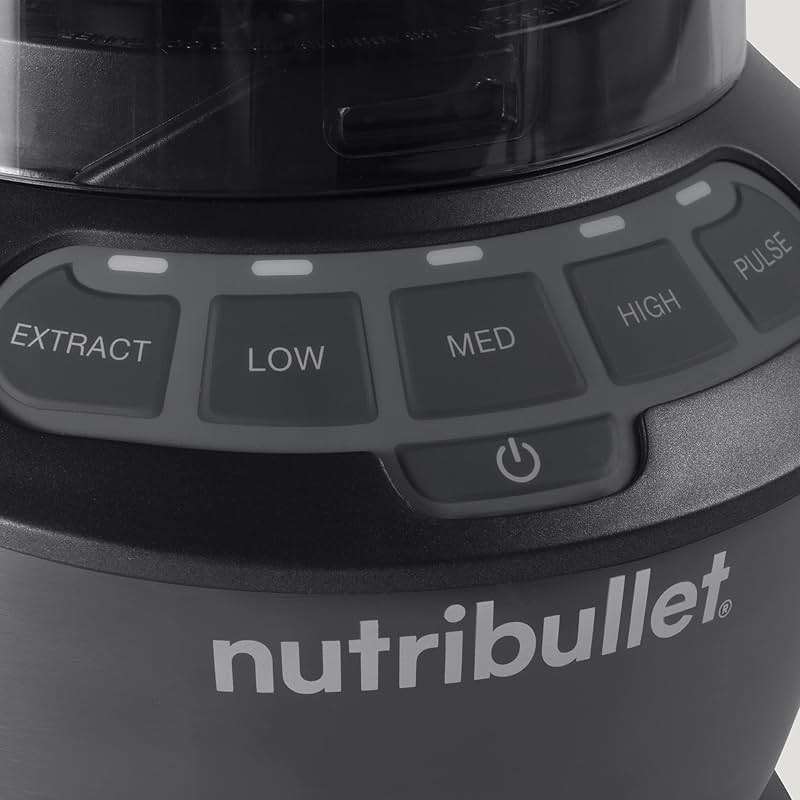 nutribullet Full-Size Blender Combo 1200W – NBF50500 - Dark Gray - Image 6