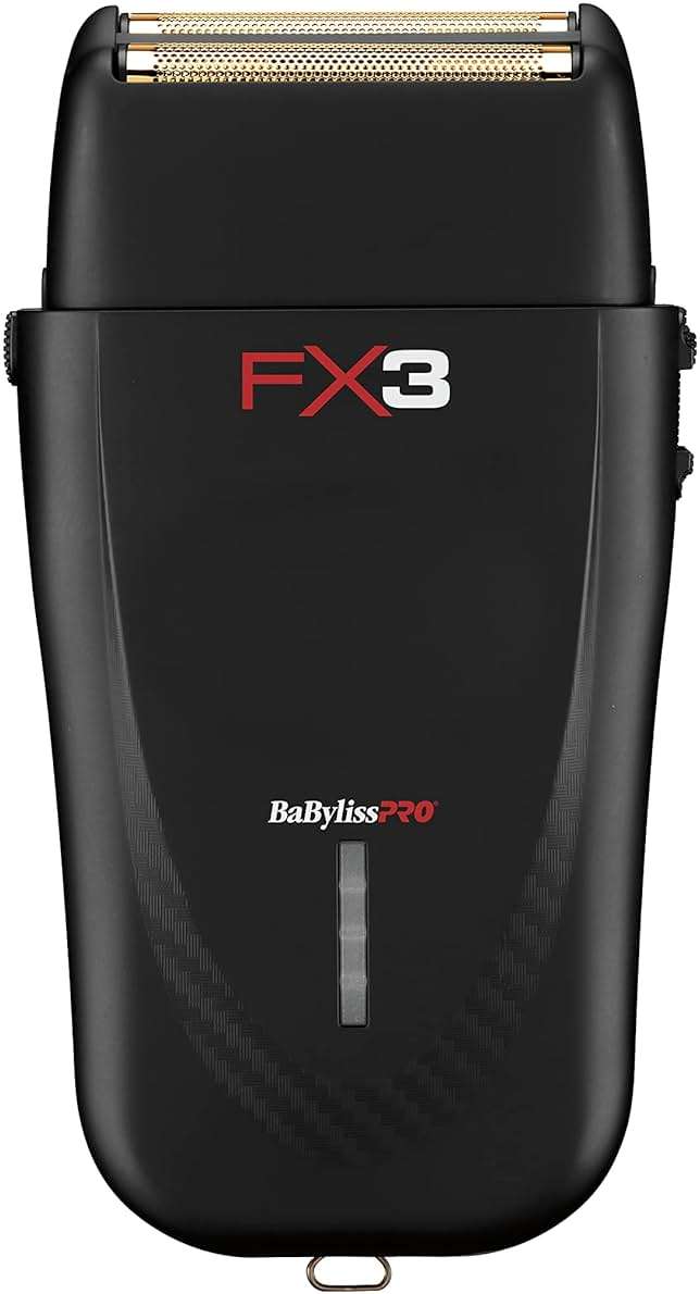 BaBylissPRO Barberology Double Foil Shaver FXX3SB FX3 Professional High-Speed Electric Shaver - Image 1