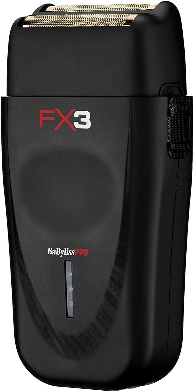 BaBylissPRO Barberology Double Foil Shaver FXX3SB FX3 Professional High-Speed Electric Shaver - Image 9