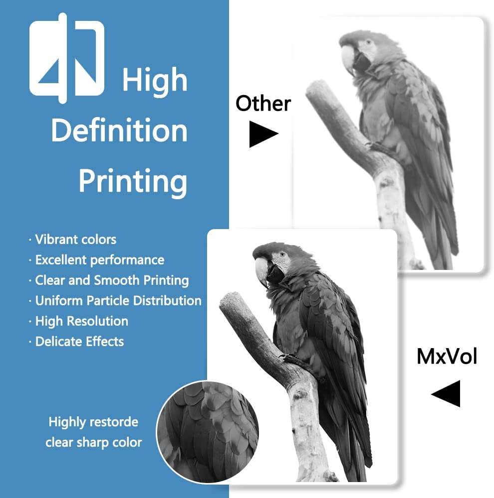 MxVol Compatible 58A Toner Cartridge【Shows Ink Level】 Replacement for HP 58A CF258A 58X CF258X use for HP LaserJet Pro M404n M404dn M404dw MFP M428fdw M428fdn M428dw M404 M428 Printer (Black 1-Pack) - Image 8