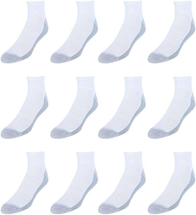 Hanes Men's Socks, X-temp Cushioned Low Cut Socks, 12 & 14 Pair Packs - Image 2