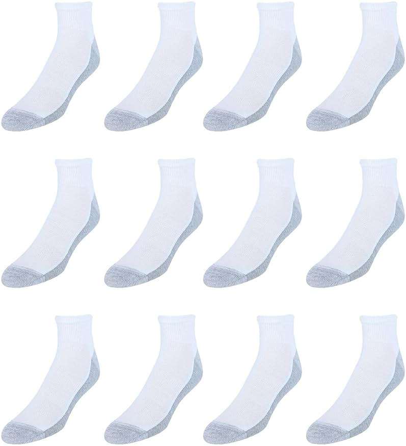 Hanes Men's Socks, X-temp Cushioned Low Cut Socks, 12 & 14 Pair Packs - Image 4