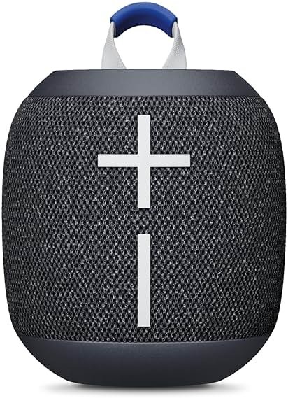 Ultimate Ears WONDERBOOM 4 Portable Waterproof Bluetooth Speaker with Balanced 360-Degree Sound and Bass, Dustproof Floating Speaker with 131ft (40m) Range- Black - Product Image