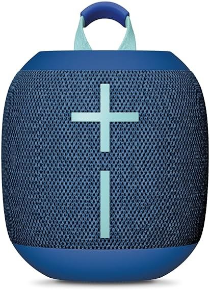 Ultimate Ears WONDERBOOM 4 Outdoor Speakers Bluetooth Waterproof with Big Bass & 360-Degree Sound, Dustproof Floating Wireless Speaker, 131ft Range - Blue - Product Image
