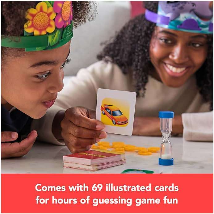 Spin Master Games, Hedbanz 2023 Edition with New Cards, Picture Guessing Board Game, for Family & Kids, 2-6 Players, for Ages 6 & Up - Image 2