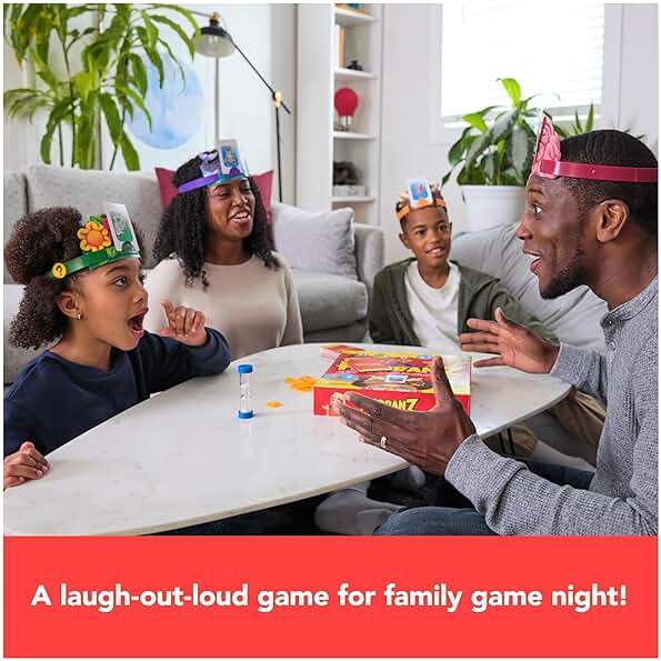 Spin Master Games, Hedbanz 2023 Edition with New Cards, Picture Guessing Board Game, for Family & Kids, 2-6 Players, for Ages 6 & Up - Image 3