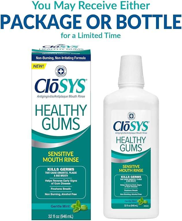 CloSYS Healthy Gums Mouthwash 32 Fl Oz, Anti-Gingivitis Mouthwash | Antiplaque, Non-Burning, Non-Irritating - Image 3