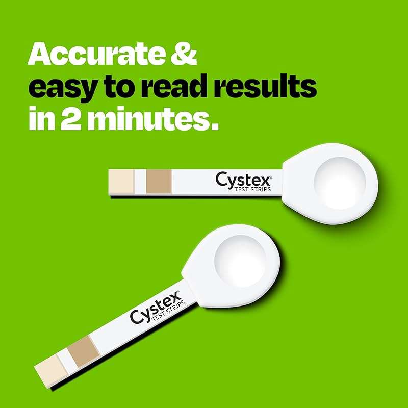 Cystex UTI Test Strips for Women & Men - At-Home UTI Test Kit for Urinary Tract Infection Detection - Urine Test Strips for Leukocytes & Nitrites - Fast, Easy At-Home Results in Minutes - 4 Count - Image 3