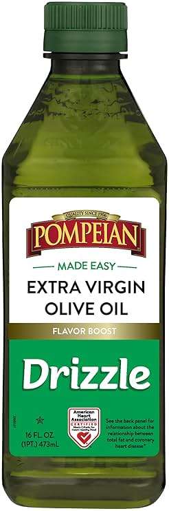 Pompeian Made Easy Drizzle Extra Virgin Olive Oil, Contains Polyphenols, First Cold Pressed, 16 Fl Oz - Image 1