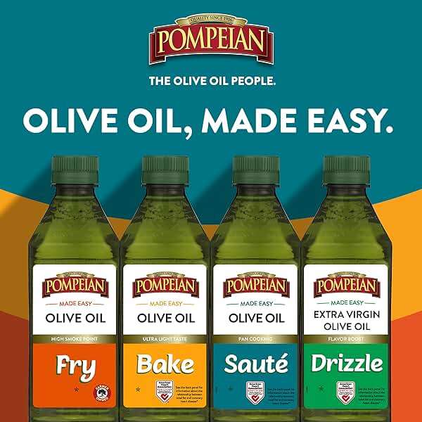 Pompeian Made Easy Drizzle Extra Virgin Olive Oil, Contains Polyphenols, First Cold Pressed, 16 Fl Oz - Image 6