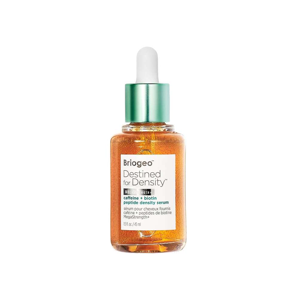 Briogeo Destined for Density Caffeine + Biotin Peptide Density Serum | Increases Hair Thickness & Volume for Fine or Thinning Hair | Fast-Absorbing & Non-Greasy | Fragrance-Free | Vegan & Cruelty-Free - Image 1