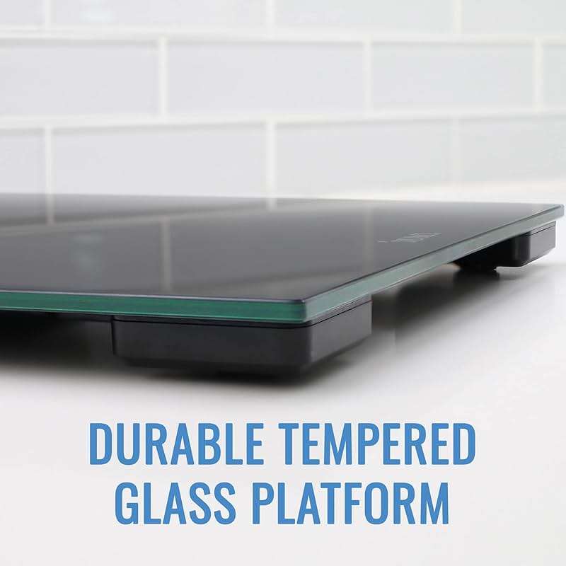 DMI Digital Talking Bathroom Scale, Sleek Tempered Glass, Clinically Accurate Measurements, Large LCD Screen, 440 lb. Weight Capacity - Image 5
