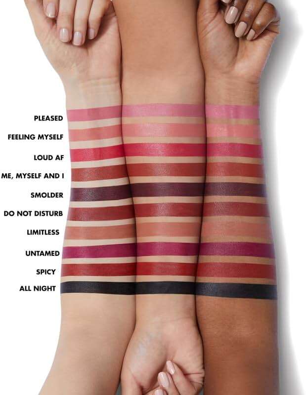 e.l.f. O Face Satin Lipstick, Richly Pigmented, Nourishing & Long-Lasting Creamy Lipstick, Infused With Jojoba, Vegan & Cruelty-Free, Drive - Image 4