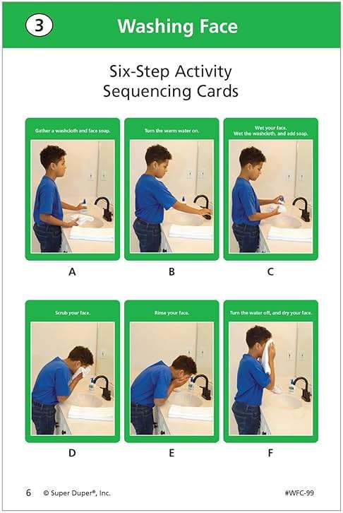 Super Duper Publications | Webber® Activities of Daily Living Bundle Cards and Book | Self-Care Activities and Routines | Occupational Therapy Educational Resource for Children and Adults - Image 5
