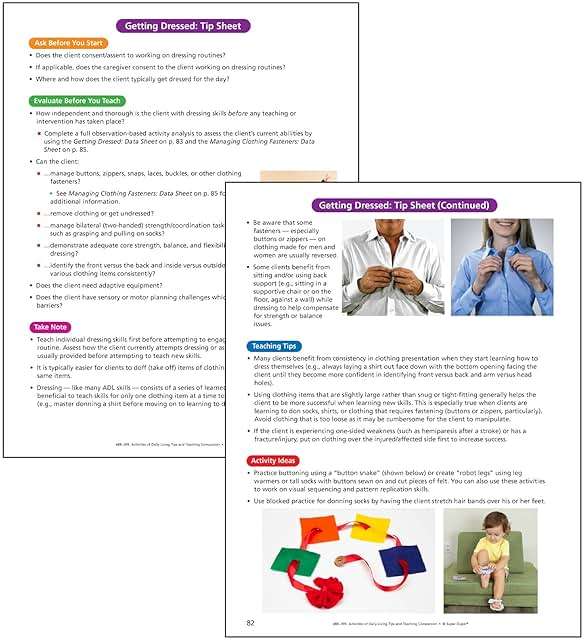 Super Duper Publications | Webber® Activities of Daily Living Bundle Cards and Book | Self-Care Activities and Routines | Occupational Therapy Educational Resource for Children and Adults - Image 7