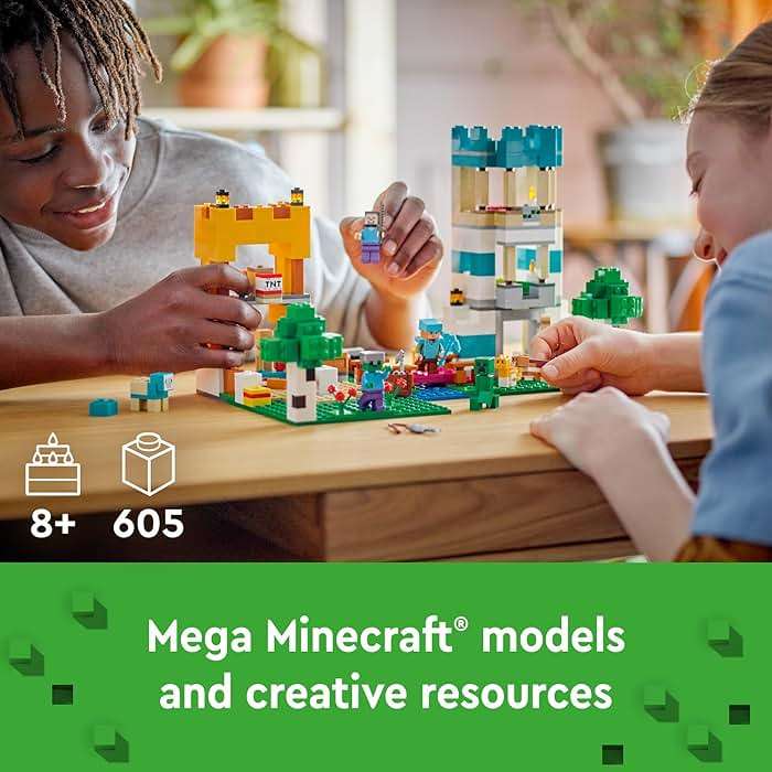 LEGO Minecraft The Crafting Box 4.0 Building Toy - Pretend Playset for Boys & Girls, Ages 8+ - Gift for Birthdays - Minecraft Toy for Kids & Video Game Fan - 21249 - Image 2