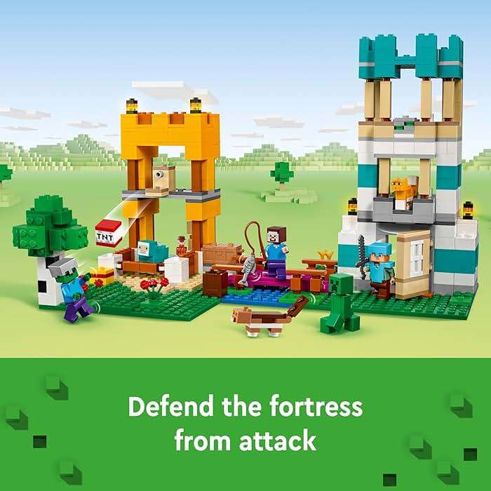 LEGO Minecraft The Crafting Box 4.0 Building Toy - Pretend Playset for Boys & Girls, Ages 8+ - Gift for Birthdays - Minecraft Toy for Kids & Video Game Fan - 21249 - Image 3