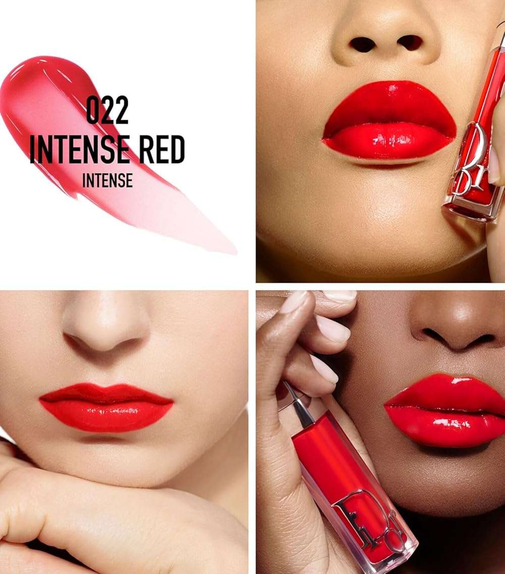 Dior Addict Lip Maximizer Plumping Gloss - 022 Intense Red, 0.2 oz / 6 mL - Image 2