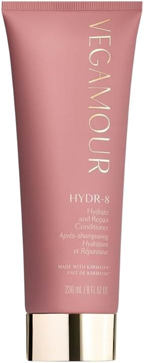VEGAMOUR HYDR-8 Hydrate and Repair Conditioner - Hydrating Conditioner with Marula Oil, Moringa Oil, Ceramides & Biotin, Natural Conditioner for Dry Hair - Product Image