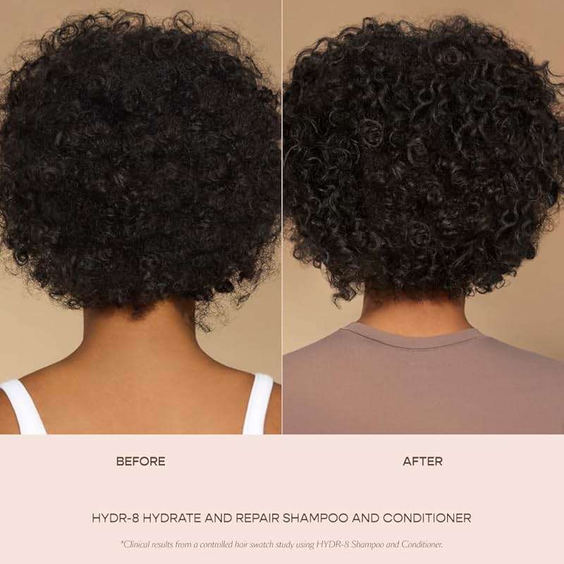 VEGAMOUR HYDR-8 Hydrate and Repair Conditioner - Hydrating Conditioner with Marula Oil, Moringa Oil, Ceramides & Biotin, Natural Conditioner for Dry Hair - Image 3