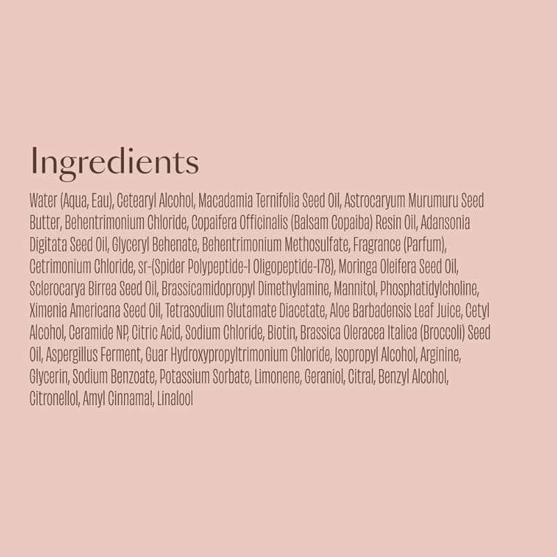 VEGAMOUR HYDR-8 Hydrate and Repair Conditioner - Hydrating Conditioner with Marula Oil, Moringa Oil, Ceramides & Biotin, Natural Conditioner for Dry Hair - Image 9