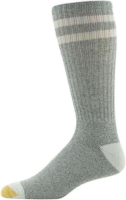 GOLDTOE mens Harrington Crew Socks, Multipairs - Image 3
