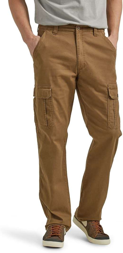 Wrangler Authentics Men's Relaxed Fit Stretch Cargo Pant - Image 1