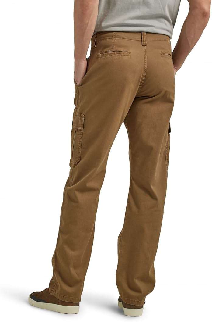 Wrangler Authentics Men's Relaxed Fit Stretch Cargo Pant - Image 3