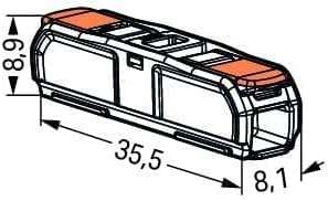 WAGO 221-2401 Lever Nuts Compact Splicing Inline Wire Connectors with Case | 20pc - Image 3