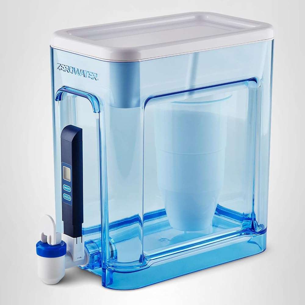 ZeroWater 22-Cup 5-Stage Water Filter Dispenser with Instant Read Out - 0 TDS for Improved Tap Water Taste - IAPMO Certified to Reduce Lead, Chromium, and PFOA/PFOS - Image 9