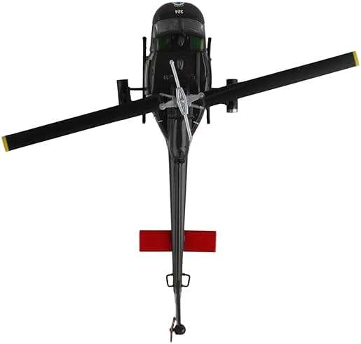Postage Stamp UH-1 Huey HAL-3 “Seawolves” – 1/87 Scale Die-Cast Metal US Navy Helicopter Model with Display Stand – Officially Licensed Vietnam War Collectible for Adults Ages 14+ - Image 4