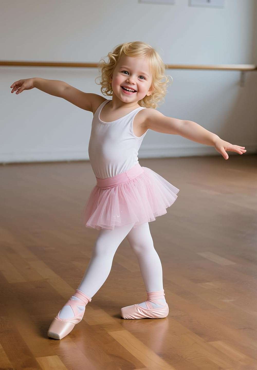 Zando Ultra Soft Toddler Ballet Tights for Girls 1-6T - Dance Tights Colorful Baby Girls Stocking for Daily Party - Image 4