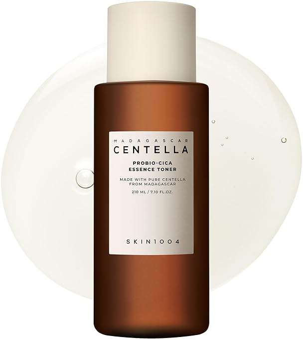 SKIN1004 Probio-Cica Essence Toner 7.10 fl.oz, 210ml, Korean Hydrating Face Toner with Fermented Centella Asiatica & 5 Types of Hyaluronic Acid, Soothing Facial Toner Essence, Daily Korean Skin Care - Image 1