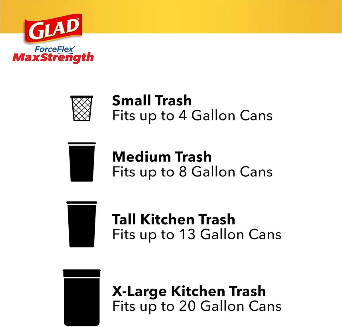 Glad Tall Kitchen Trash Bags 13 Gallon, MaxStrength Beachside Breeze Garbage Bags, Odorshield with Drawstring, 34 Count - Image 8