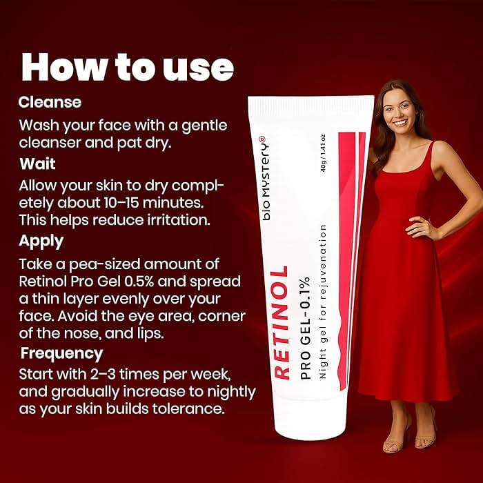 Bio Mystery Retinol Pro Gel 0.1 (40 Gram/1.41Ounce) | 40 Gram, 1.41 Ounce - Image 8