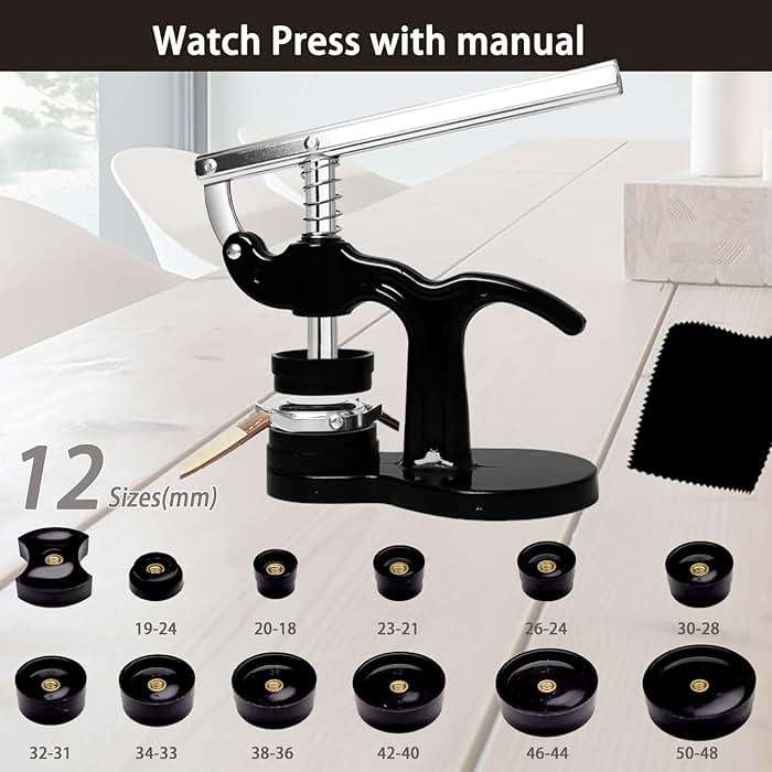 Watch Repair Kit, GLDCAPA Professional Watch Battery Replacement Kit, Watch Repair Tools with Carrying Case, Watch Link Removal Tool Kit, Watch Case Opener, Watch Press Set with 60pcs Watch Battery - Image 3
